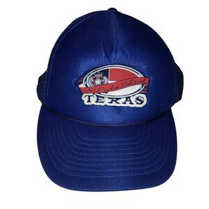 S Padres Texas Vintage Trucker Hat Mens BlueSnapback Otto Cap